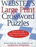 Webster's Large Print Crossword Puzzles