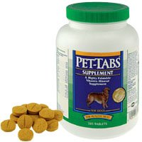 Pet-Tabs Supplement for Dogs, 365 Tablets