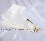Southern Textiles Beige Ivory 500 Thread Count Cal King Size Bed Sheet Set