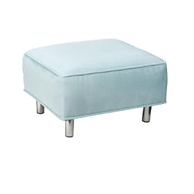 Jennifer Delonge Microsuede Toddler Ottoman