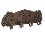 Cast Iron Haircut & Shave Plaque