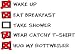 HUG MY ROTTWEILER CHECKLIST T-Shirt (Various Colors Available)