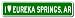 I Love EUREKA SPRINGS, ARKANSAS City Limit Sign - 6 x 24 inches