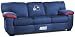 New York Giants Classic Series Three Person Team Logo Sofa Couch