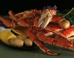 Giant Alaskan Red King Crab, 4 lb Box