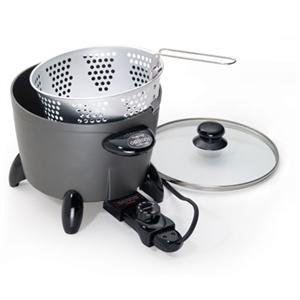 Presto Options Multi-Cooker Premium Nonstick Surface Inside And Out For Stick-Free Cooking