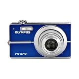 cheap Olympus FE370 8MP Digital Camera with 5x Optical Dual Image Stabilized Zoom (Blue)