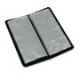 SAM81144 - Classic Vinyl 96 Cap. Business Card File w/Stitch Edge