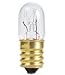 15-watt T4 incandescent bulb