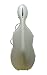 Tonareli Fiberglass Cello Case w/ Wheels - Silver
