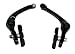 Bulletproof BMX U-Brake 980 Rear Bicycle Brake Caliper- Black