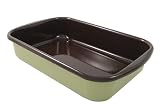 Chantal Enamel-On-Steel Lasagna Roasting Pan, Glossy Garden Green