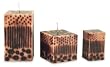'Soil and Plants,' candles (set of 3) 'Soil and Plants,' candles (set of 3)