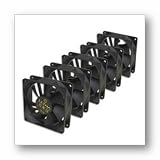 X 5 PK 80mm Case Fan Black