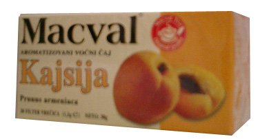 Apricot Tea (macval) 20g by parthenonfoods.com