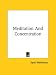 Book Meditation And Concentration