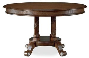 9-pc Caneel Plantation Round/Oval Table Dining Set by A.R.T. Furniture - Rich Brown (24225-2628TPR-SET)