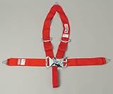 RJS Racing 50502-16-06-4 Red 5 Point Harness System