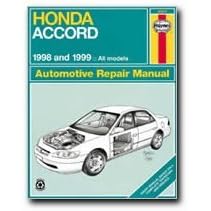 Honda Accord (1998-99) Automotive Repair Manual (Haynes Automotive Repair Manuals)