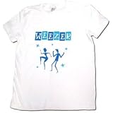 Buy Weezer - LET'S DANCE WoMens T-shirt, White by Weezer