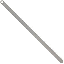 Starrett Steel Thickness Feeler Gage, Metric, 12.7mm Width, 300mm Length