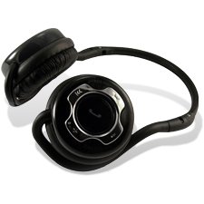 Car and Driver Stereo BlueTooth Headset with Remote and Volume Controls and Noise Cancellation Technology 