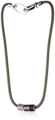 Esprit Lederkette Edelstahl three-D ca. 45cm S.ESNL11403A450 Preisvergleich