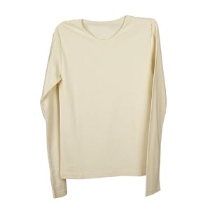 Buy Ecoland Ladies Organic Cotton Crew Neck Long Sleeve Shirt by Ecoland