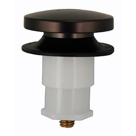 Buy Bathtub Drain Plug, Fit Tip Toe Type, Oil Rubbed Bronze Finish - By Plumb USA by Plumb now!