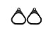 American Swing Black Plastic Triangle Residential Only - Set of 2