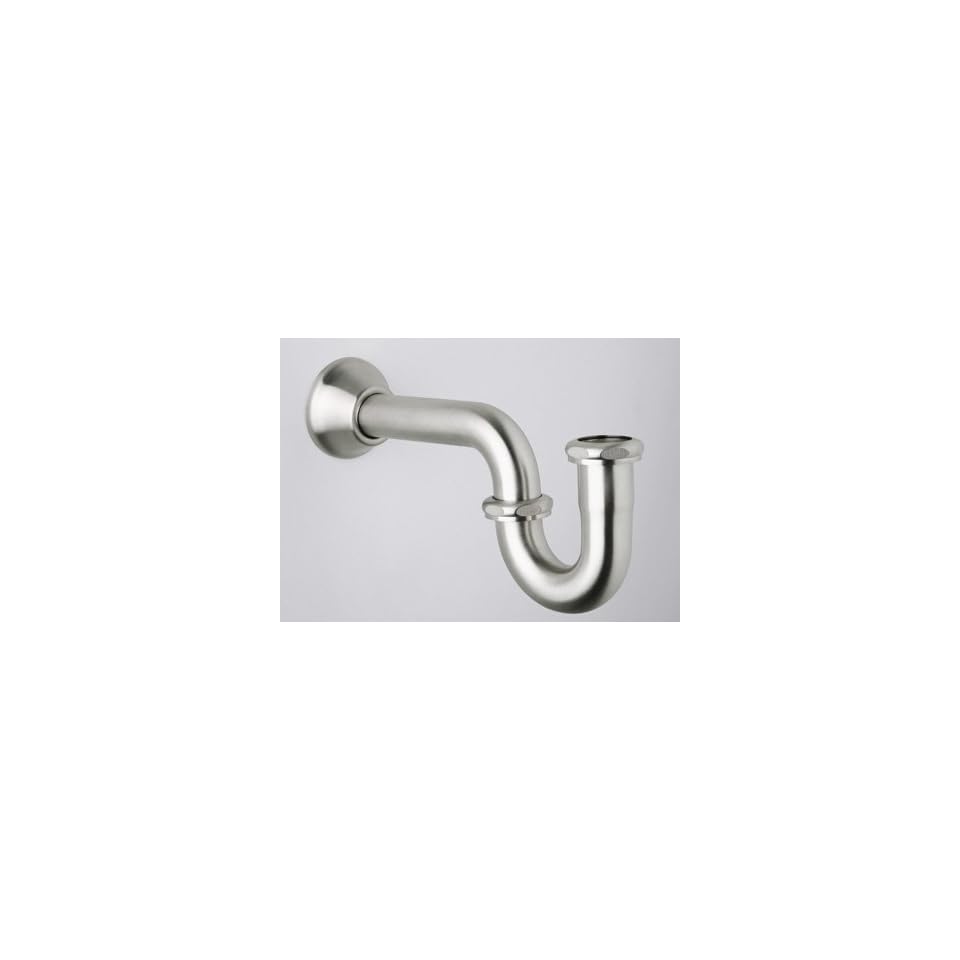 Decorative P Trap With Bell Flange On Popscreen
