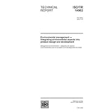 ISO/TR 14062:2002, Environmental management - Integrating environmental aspects into product design and development