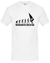 WINDSURFEN EVOLUTION T-Shirt Herren S-XXL