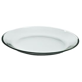 Click here to buy Anchor Hocking Presence 8-Inch Glass Coupe-Shape Luncheon Plate - Set of 6 by Anchor Hocking.
