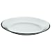 Anchor Hocking Presence 8-Inch Glass Coupe-Shape Luncheon Plate - Set of 6