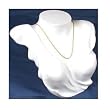 White Neck Necklace Chain Pendant Bust Jewelry Display