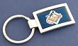 Baltimore Orioles Curved Keychain