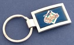 Baltimore Orioles Curved Keychain