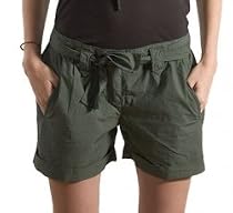 Addict Womens Slouch Shorts (Thyme)