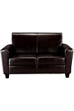 Product details for Leather Geneva Love Seat