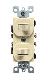 LEVITON COMBINATION SINGLE POLE TOGGLE SWITCH