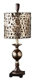 Alita Champagne, Buffet Silver-Champagne Lamps 29123-1 By Uttermost