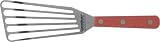 LamsonSharp 3 x 6 Chefs Slotted Turner, red