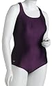 Speedo Women's Aquatic Xtra Life Lycra Solid Contemporary Long Ultraback Swimsuit