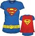 Search : Juniors DC Comics Supergirl Costume and Cape T-shirt