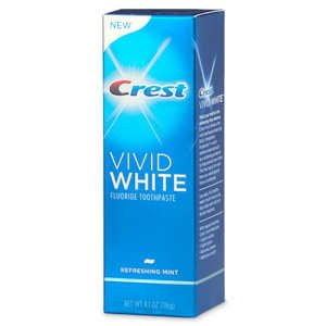 Crest 3D White Vivid Flouride Toothpaste Crest 3D White Vivid Flouride Toothpaste