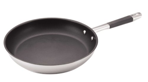 Farberware Millennium Soft Touch Stainless-Steel 12-Inch Nonstick Skillet