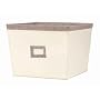 Whitmor Storage Tote - Cappuccino