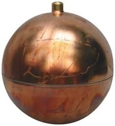 Float Ball, Round, Copper, 7 In