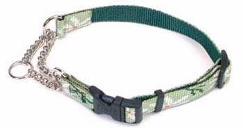Coastal Pet Products Daisy Adjustable Jacquard Check Choke Collar for Dogs